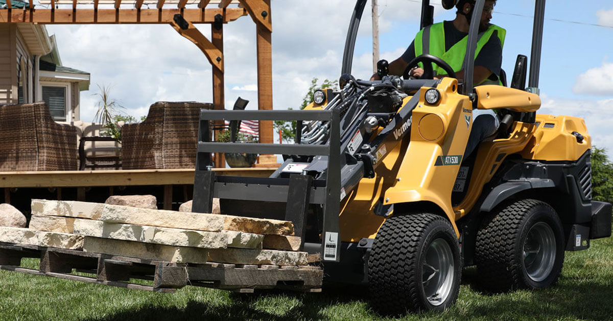 Vermeer ATX530 Mini Articulated Loader for Landscaping Jobs