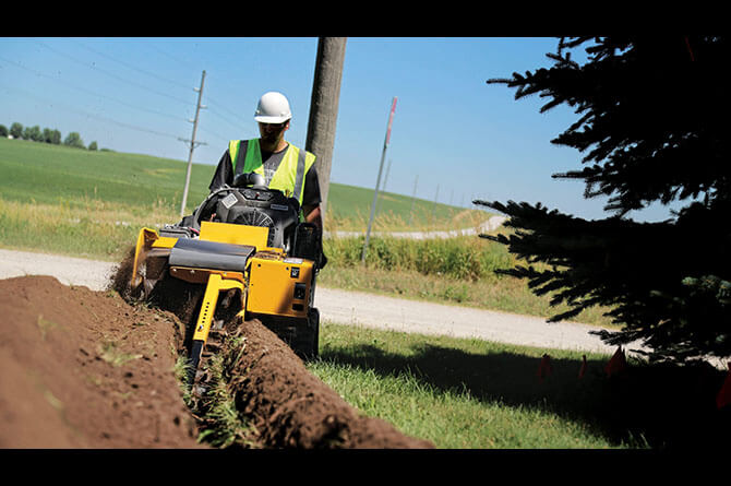 Biller　DOCKLAND　Nr.200　ゼンマイ　西ドイツ製 RTX200 Pedestrian Trencher - Vermeer Canada