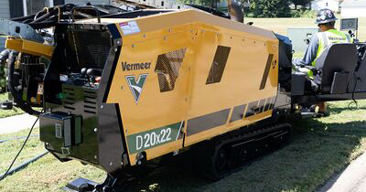 Enhanced Vermeer D20x22 S3 HDD Delivers Improved Reliability