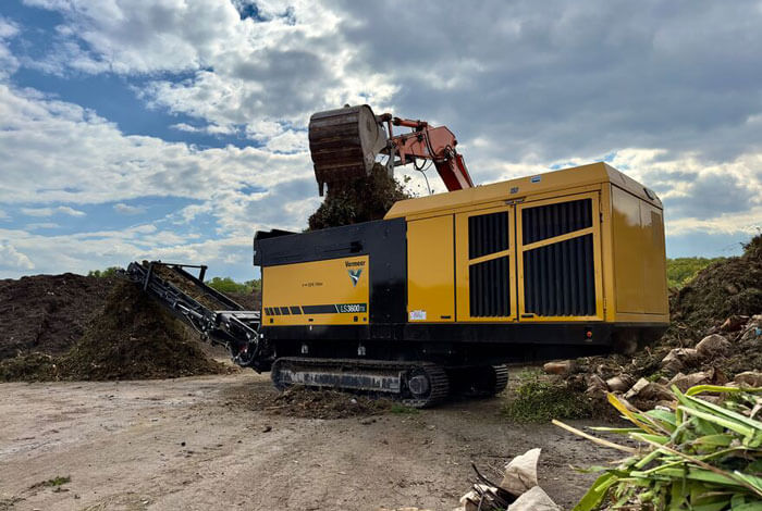 New LS3600TX low speed shredder enables efficient recycling