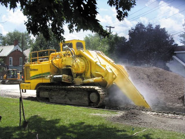 T1255III Pipeline Trencher