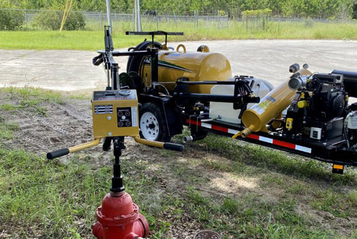 Vacuum excavation helps streamline water main, fire hydrant maintenance and repair
