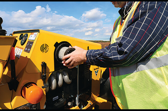 Vermeer PTX44 Ride-on Plow/Trencher for Underground Utilities