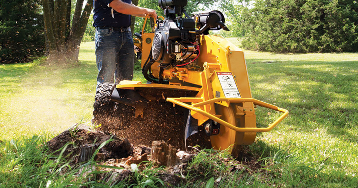 Vermeer SC292 Efficient Stump Grinder for Tight Spaces
