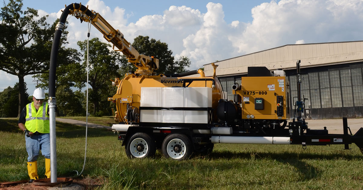 Hydro Vac Trailer Rental Vermeer LP Series Utility Wet, Dry, 44 OFF